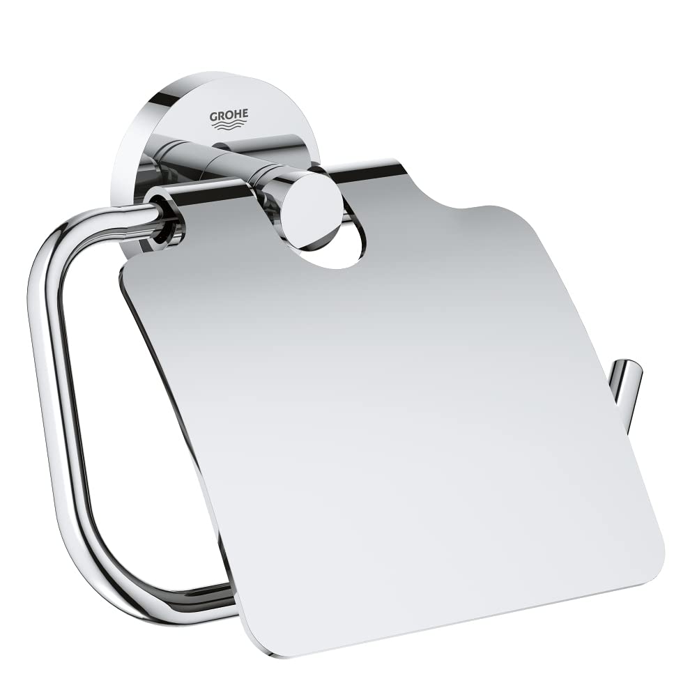【中古】 Essentials トイレットペーパーホルダー カバー付き つや消しニッケル 無限仕上げ 40367001 1 Amazon.co.jp: Essentials トイレットペーパーホルダー カバー付き